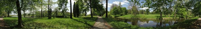 Панорама Белой Церкви: Дендропарк "Александрия". Остров "Золотой колос". Пруд "Серебрянный серпантин"